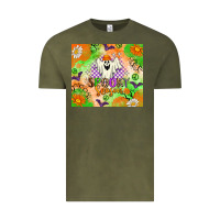 Vintage Olive spooky season Vintage Tee - texasbilliewilder