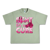 Oil Green Fight For a Cure Urban Heavy Tee - texasbilliewilder