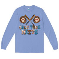 Colony Blue calm your mitts Long Sleeve Tee - AdoDesignShop