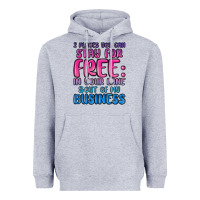 Heather Grey 2 places you can stay for free in your lane and ou Heavyweight Hoodie - MaliasSmallBusiness