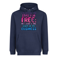 Navy 2 places you can stay for free in your lane and ou Heavyweight Hoodie - MaliasSmallBusiness