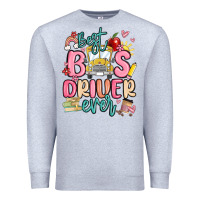 Heather Grey best bus driver ever Premium Sweatshirt - MaliasSmallBusiness