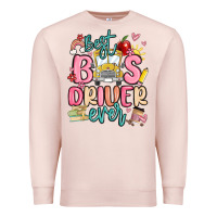 Pale Pink best bus driver ever Premium Sweatshirt - MaliasSmallBusiness
