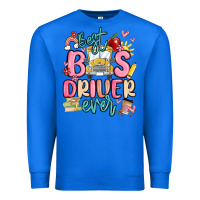 True Royal best bus driver ever Premium Sweatshirt - MaliasSmallBusiness