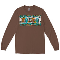 Chestnut rodeo license plate Long Sleeve Tee - HRA Design Shop
