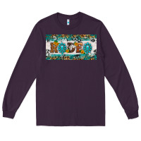 Plum rodeo license plate Long Sleeve Tee - HRA Design Shop