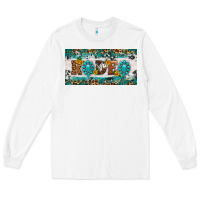 White rodeo license plate Long Sleeve Tee - HRA Design Shop