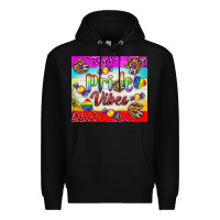 Black Pride Vibes LGBTQ+ Tumbler Premium Hoodie - BundleAndBundleShop