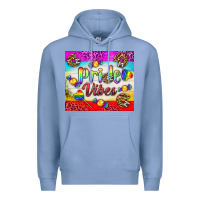 Colony Blue Pride Vibes LGBTQ+ Tumbler Premium Hoodie - BundleAndBundleShop