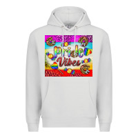 Dove Grey Pride Vibes LGBTQ+ Tumbler Premium Hoodie - BundleAndBundleShop