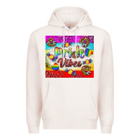 Pale Pink Pride Vibes LGBTQ+ Tumbler Premium Hoodie - BundleAndBundleShop