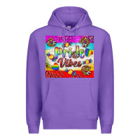 Purple Pride Vibes LGBTQ+ Tumbler Premium Hoodie - BundleAndBundleShop
