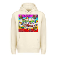 Sandshell Pride Vibes LGBTQ+ Tumbler Premium Hoodie - BundleAndBundleShop