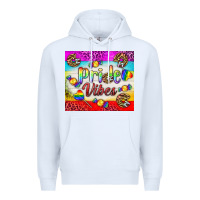 White Pride Vibes LGBTQ+ Tumbler Premium Hoodie - BundleAndBundleShop