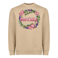 Mushroom mother with floral wreath Heavyweight Sweatshirt - RanaPortraitStore