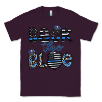 Plum back the blue1 Classic Tee - CowhideDigitalArt