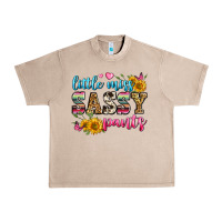 French Oak western little miss sassy pants Urban Heavy Tee - Zillion Design Studio