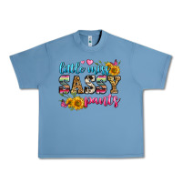 Pebble Blue western little miss sassy pants Urban Heavy Tee - Zillion Design Studio