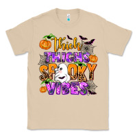 Mushroom thick thighs spooky vibes Classic Tee - AdoDesignShop