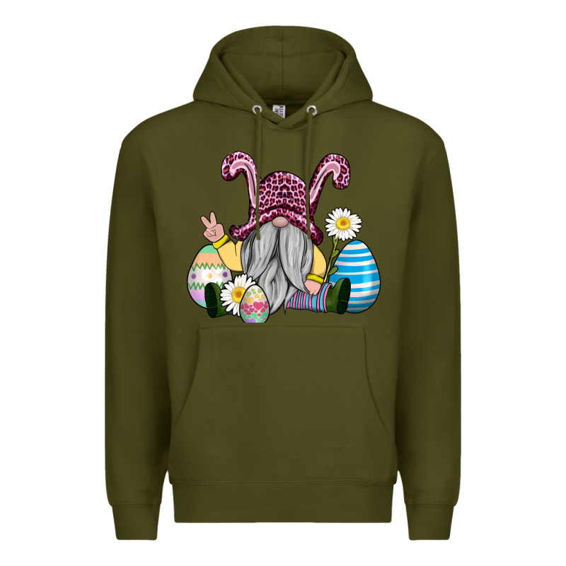 Easter Gnome With Eggs Premium Hoodie by AdoDesignShop | Teevron