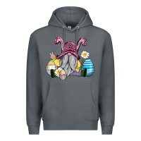 Rock easter gnome with eggs Premium Hoodie - AdoDesignShop