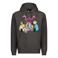 Smoke easter gnome with eggs Premium Hoodie - AdoDesignShop