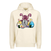 Tofu easter gnome with eggs Premium Hoodie - AdoDesignShop