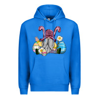 True Royal easter gnome with eggs Premium Hoodie - AdoDesignShop