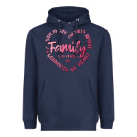 Navy family Heavyweight Hoodie - MaliasSmallBusiness