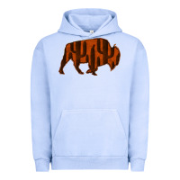 Pigment Grape Ice Red Cactus Bison Silhouette Urban Hoodie - Bettercallsaul