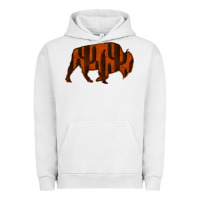 Pigment Lunar Rock Red Cactus Bison Silhouette Urban Hoodie - Bettercallsaul