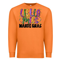 Carrot little miss mardi gras Premium Sweatshirt - MaliasSmallBusiness