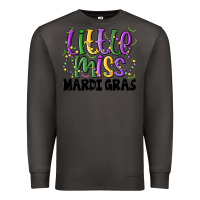 Smoke little miss mardi gras Premium Sweatshirt - MaliasSmallBusiness