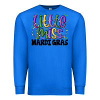 True Royal little miss mardi gras Premium Sweatshirt - MaliasSmallBusiness