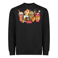Black pomeranian coffee cups Heavyweight Sweatshirt - Zillion Design Studio