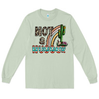 Matcha not a hugger Long Sleeve Tee - CowhideDigitalArt