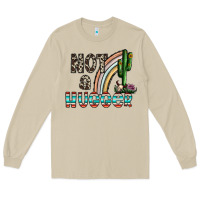 Mushroom not a hugger Long Sleeve Tee - CowhideDigitalArt