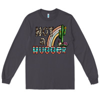 Smoke not a hugger Long Sleeve Tee - CowhideDigitalArt