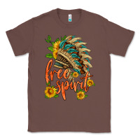 Chestnut free spirit sunflower and indian headdress Classic Tee - HRA Design Shop