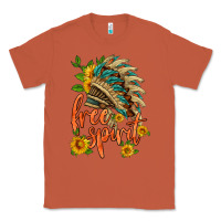 Copper free spirit sunflower and indian headdress Classic Tee - HRA Design Shop