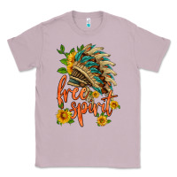 Lilac free spirit sunflower and indian headdress Classic Tee - HRA Design Shop