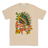Mushroom free spirit sunflower and indian headdress Classic Tee - HRA Design Shop