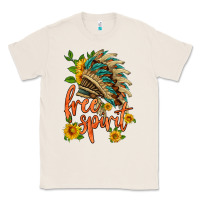 Natural free spirit sunflower and indian headdress Classic Tee - HRA Design Shop