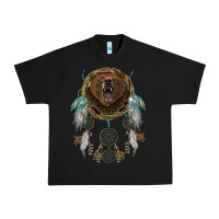 Black bear  native dreamcatcher Urban Heavy Tee - BarkalooDesign