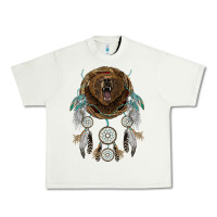 Pistachio bear  native dreamcatcher Urban Heavy Tee - BarkalooDesign