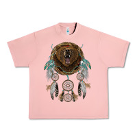 Salmon bear  native dreamcatcher Urban Heavy Tee - BarkalooDesign