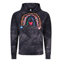 Cloud Black nurse rainbow Vintage Hoodie - Zillion Design Studio