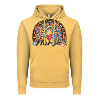 Vintage Mustard nurse rainbow Vintage Hoodie - Zillion Design Studio