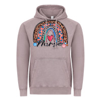 Vintage Zinc nurse rainbow Vintage Hoodie - Zillion Design Studio