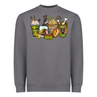 Storm pitbull coffee cups Heavyweight Sweatshirt - Zillion Design Studio